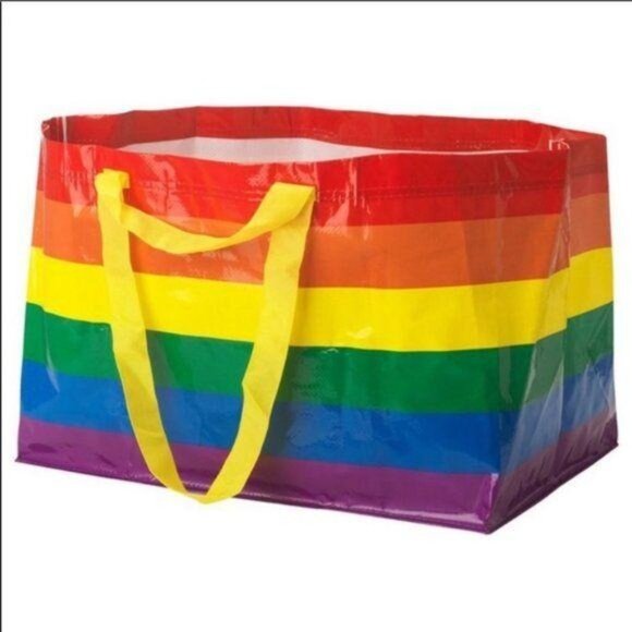 2 IKEA LGBTQ PRIDE Reusable Tote Bag STORSTOMMA - Picture 6 of 7